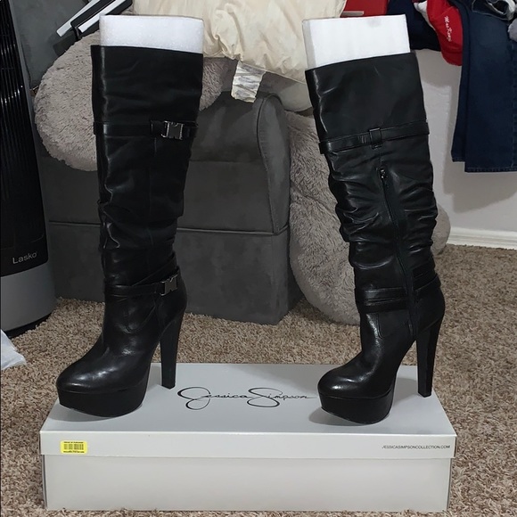 jessica simpson high heel boots